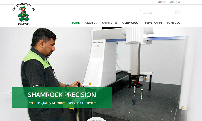 shamrock precision - webbig